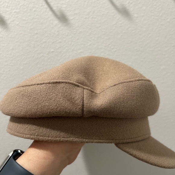 Universal Thread Womens Taupe Wool Adjustable Greek Fisherman's Hat - Picture 3 of 9